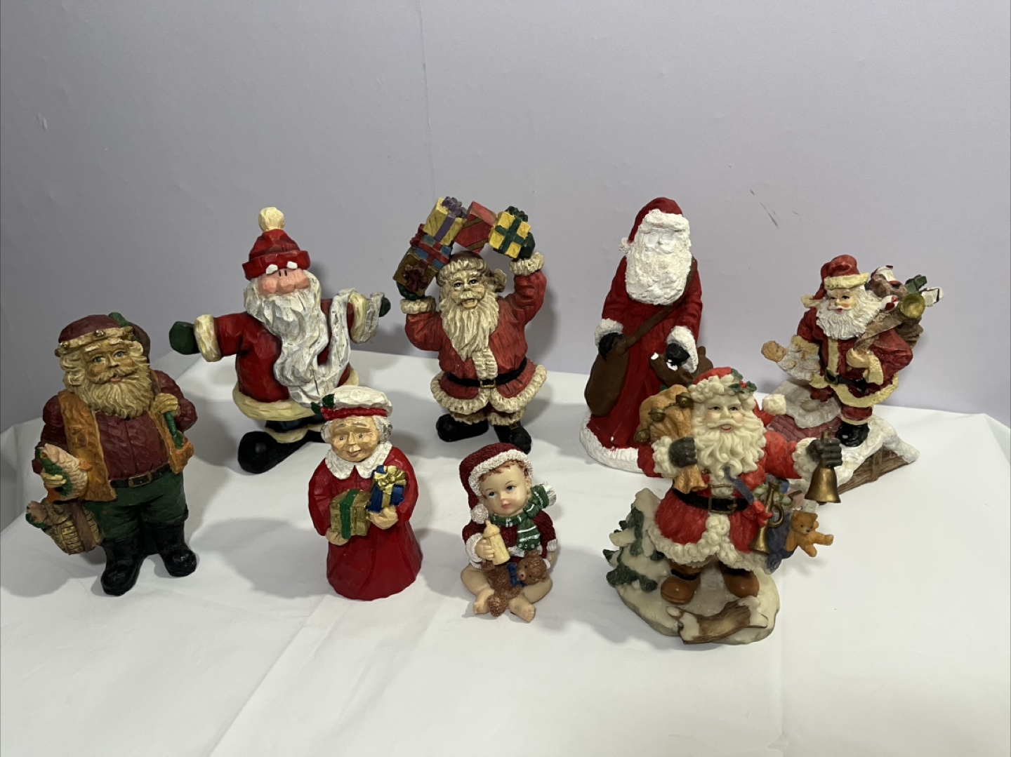 Santa Claus Figurine Collection