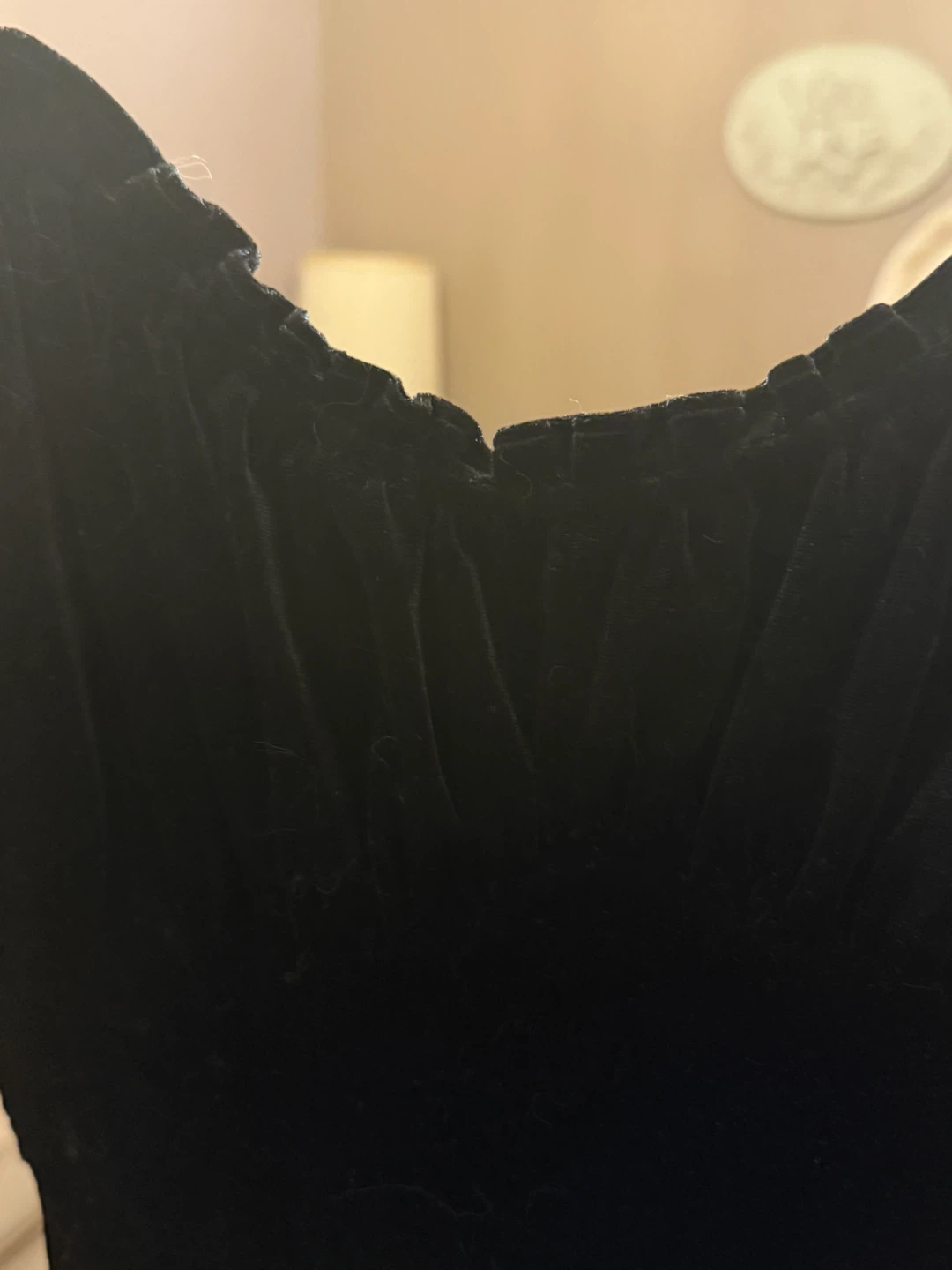 Dex Dressed Up Black Velvet Dress - Size XS - photo 2