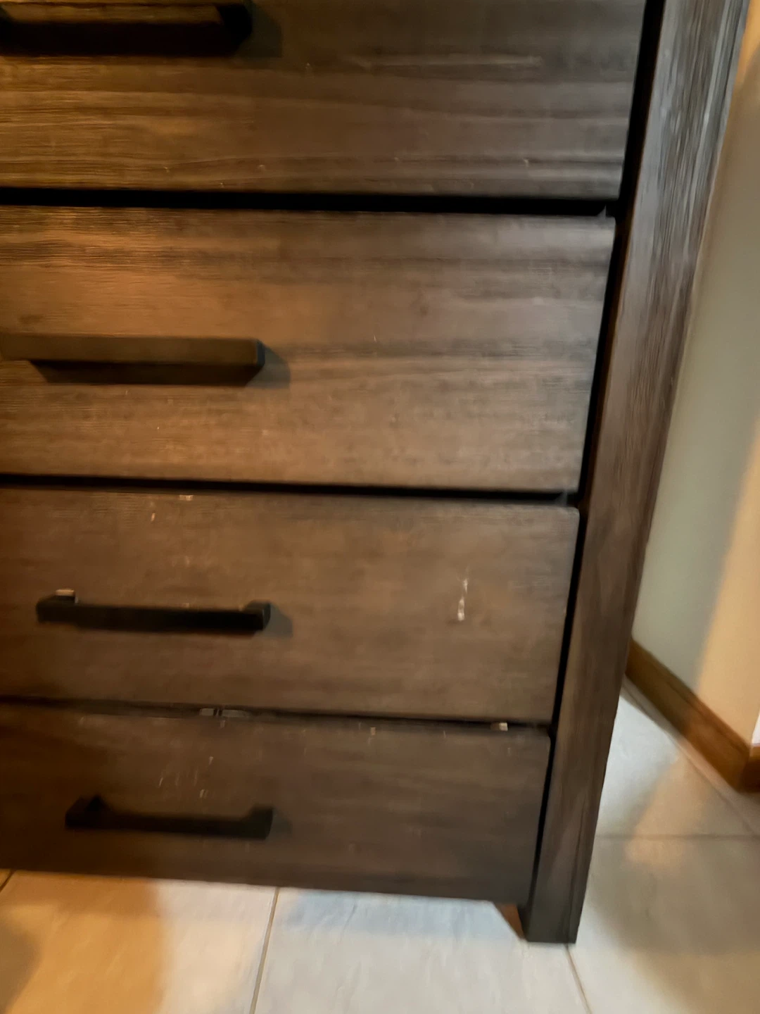 Moving out Sale: Bobs Wooden 5-Drawer Dresser - photo 3