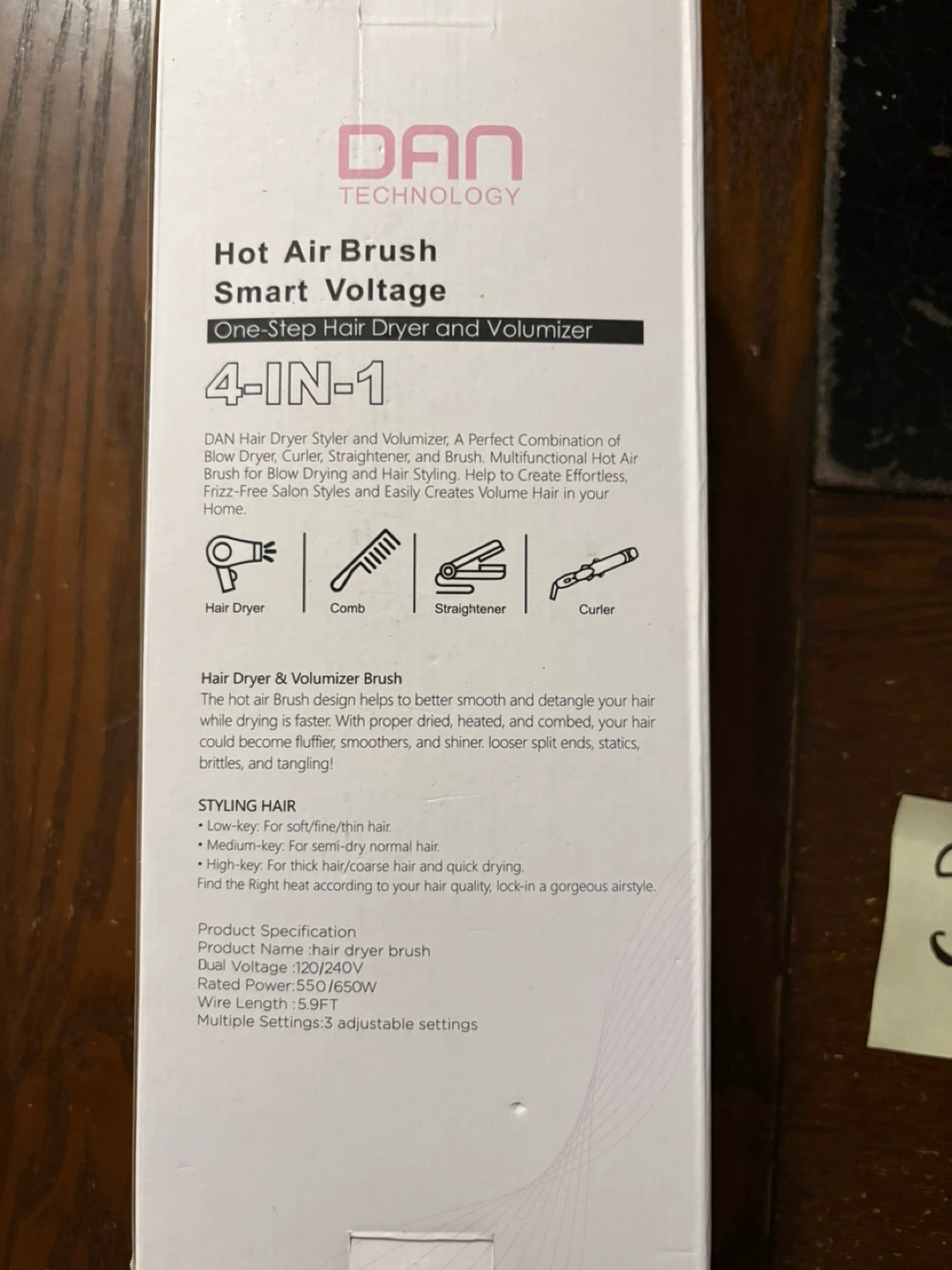 DAN Technology 2 Inch Hot Air Brush - New! - photo 5