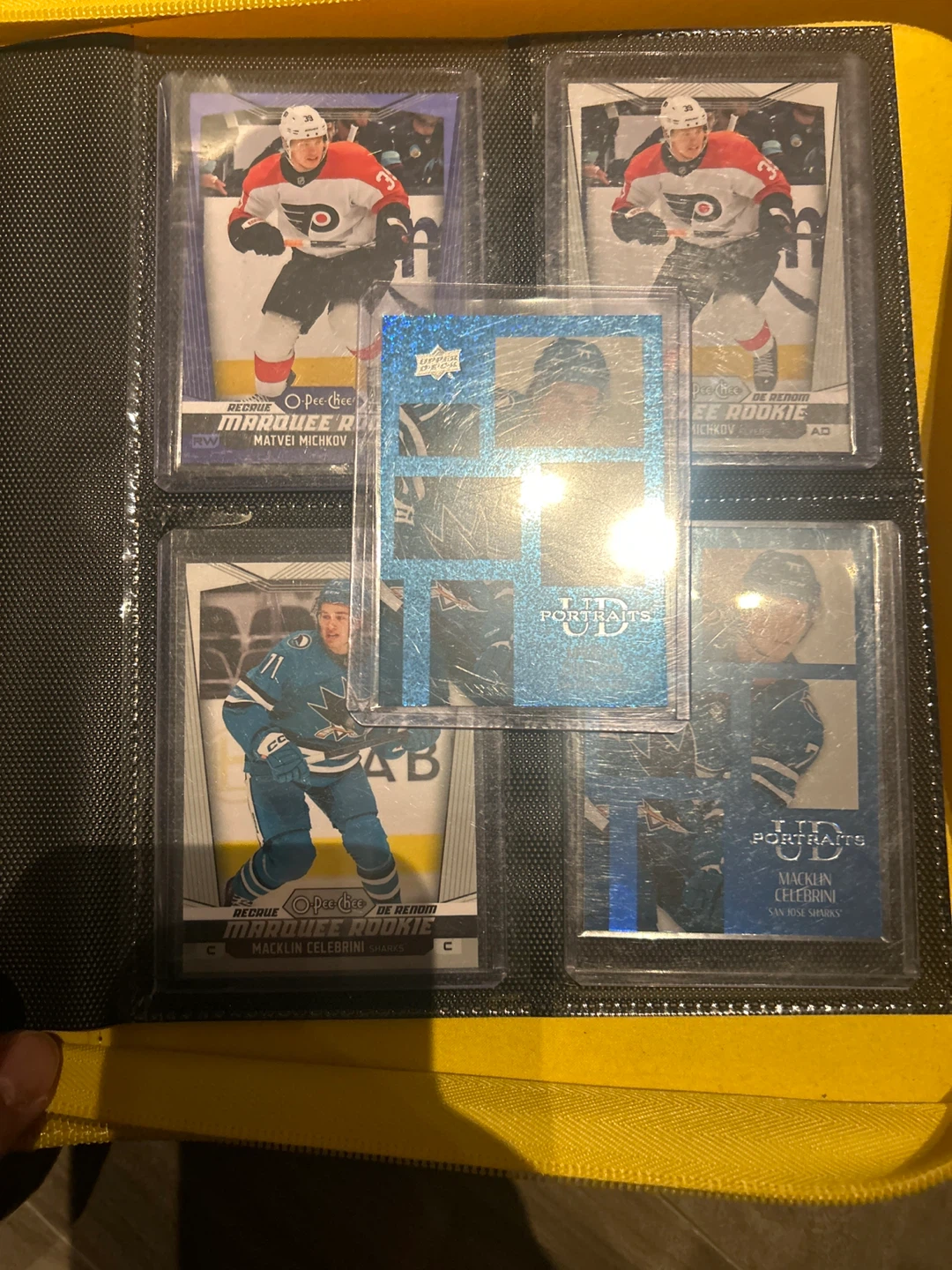 Hockey Rookie Cards - Matvei Michkov & Macklin Celebrini