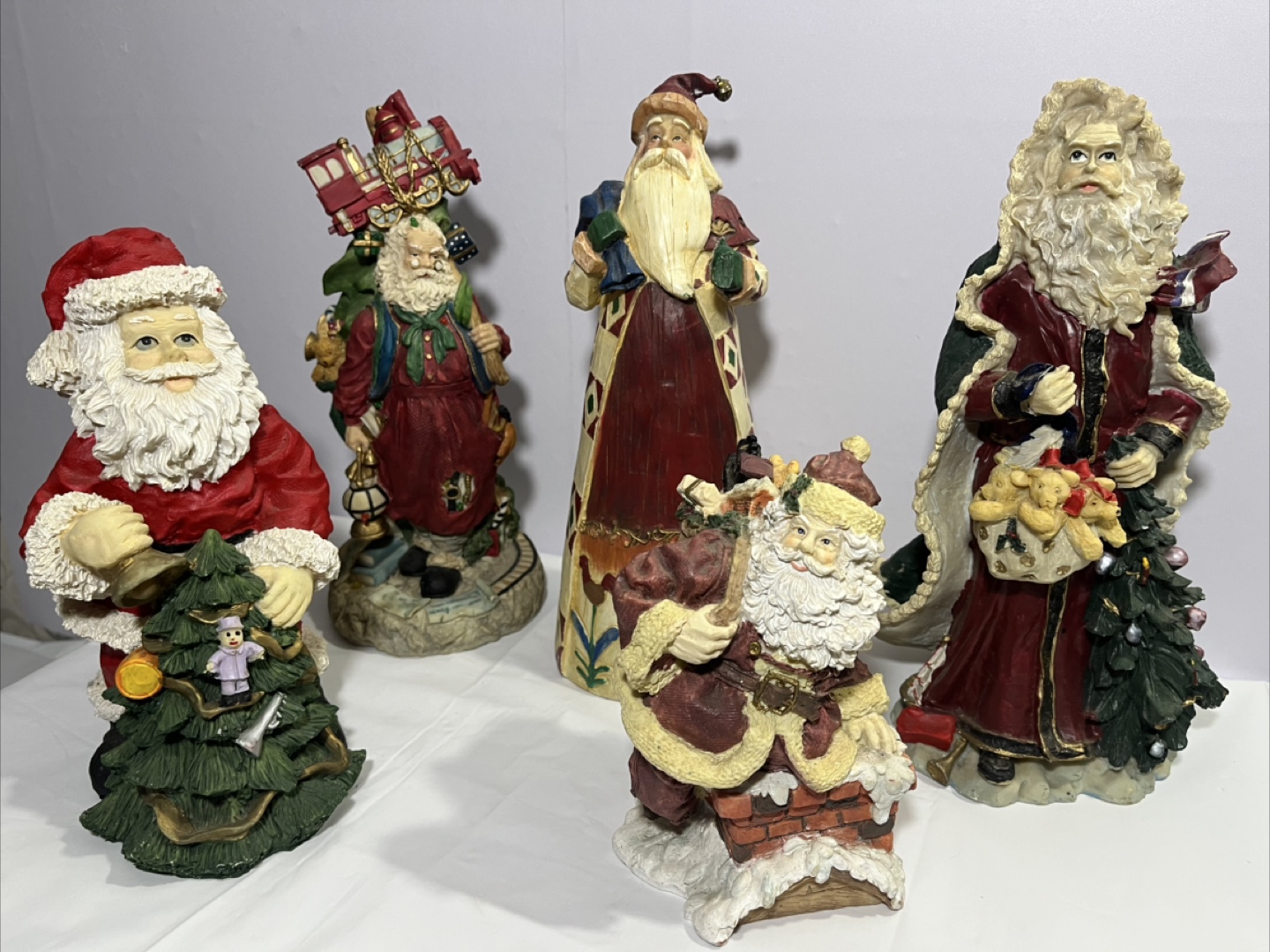 Santa Claus Figurine Collection