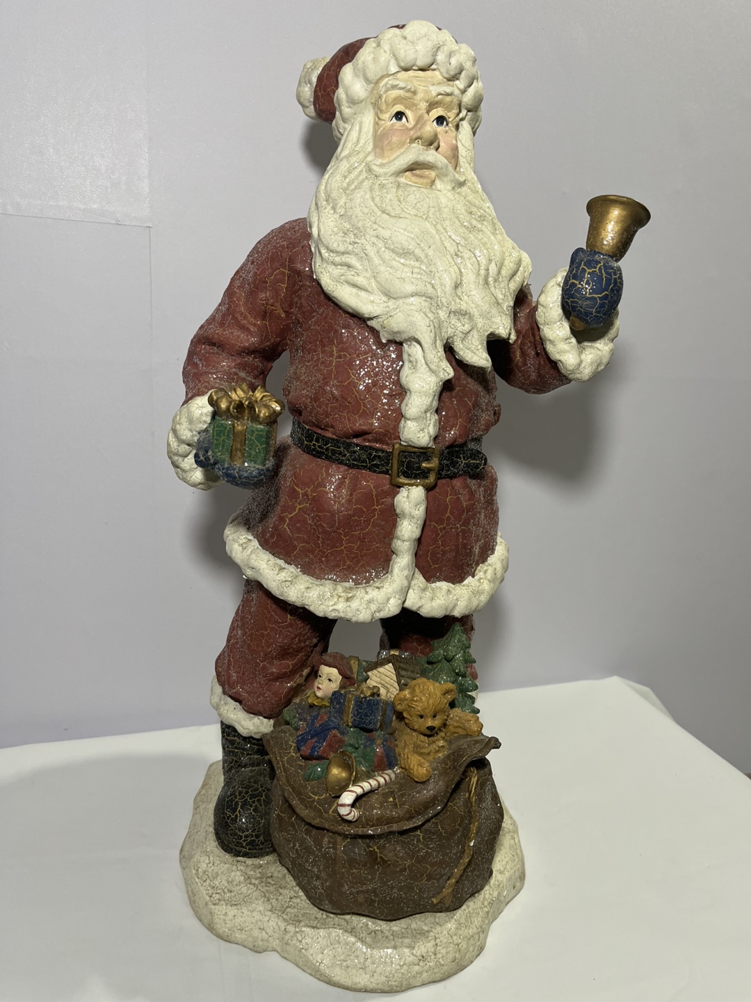 Santa Claus Figurine with Bell - photo 2