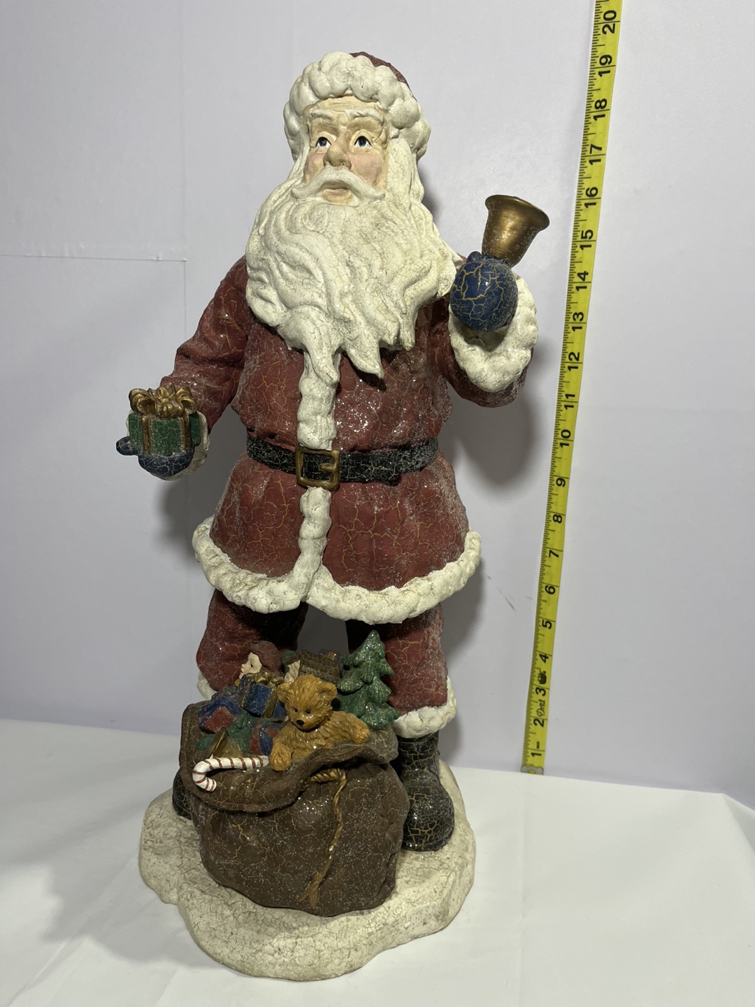 Santa Claus Figurine with Bell - photo 4