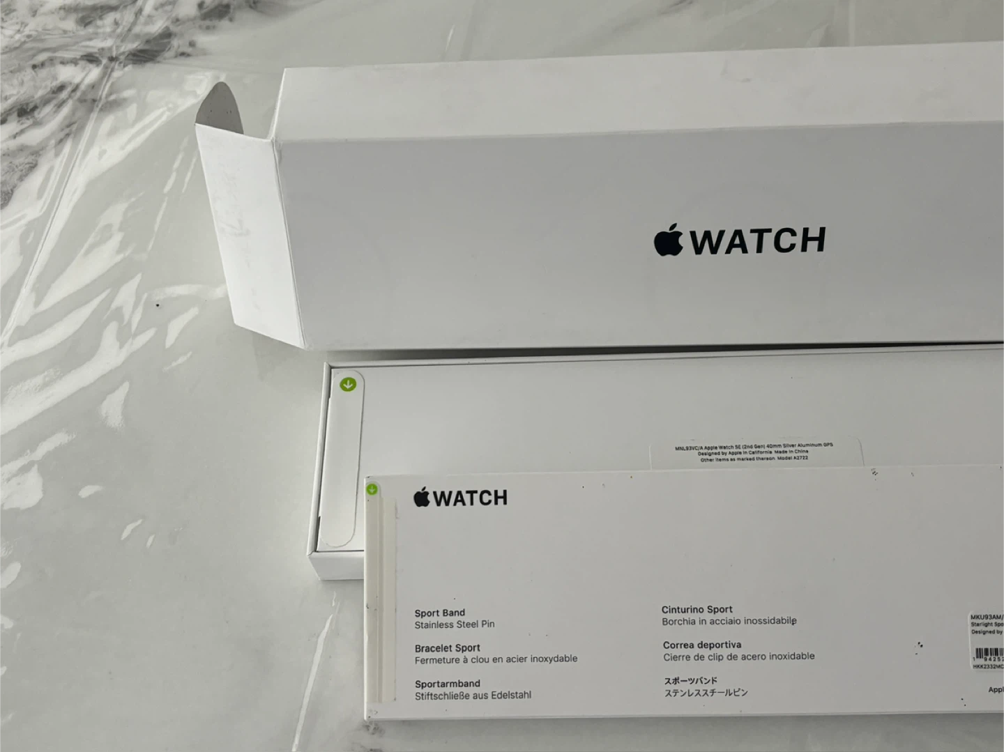 Apple Watch SE (2nd Gen) 40mm Silver GPS with Sportband. BNIB - photo 3
