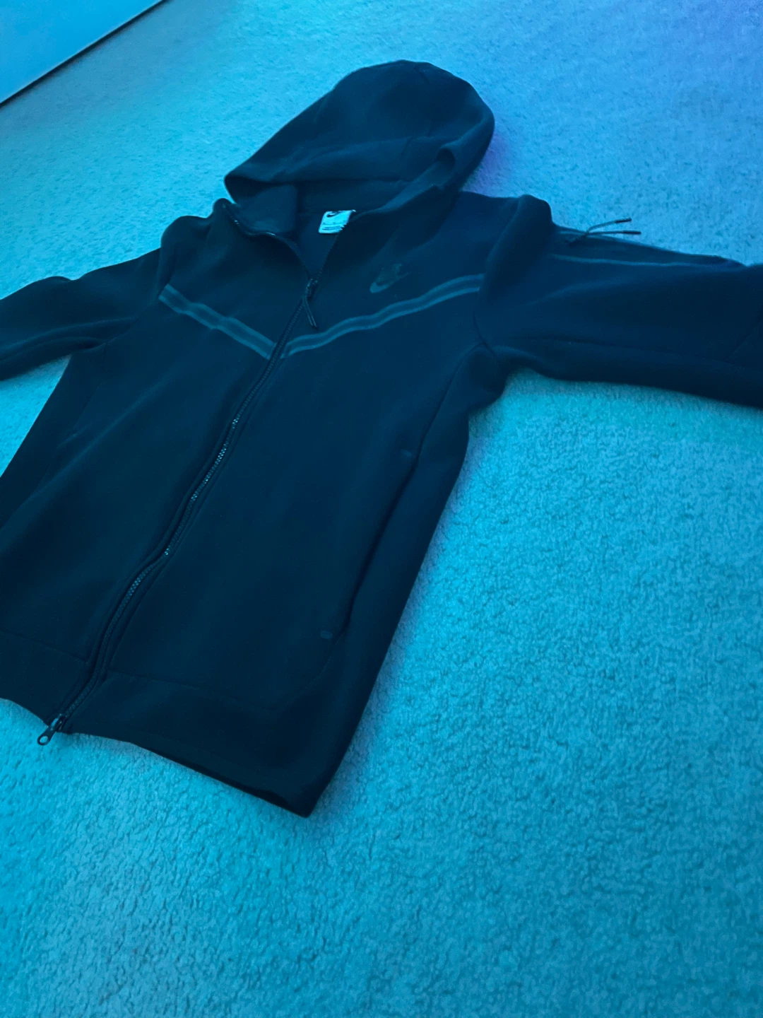 Nike Tech Fleece Hoodie Black Size M