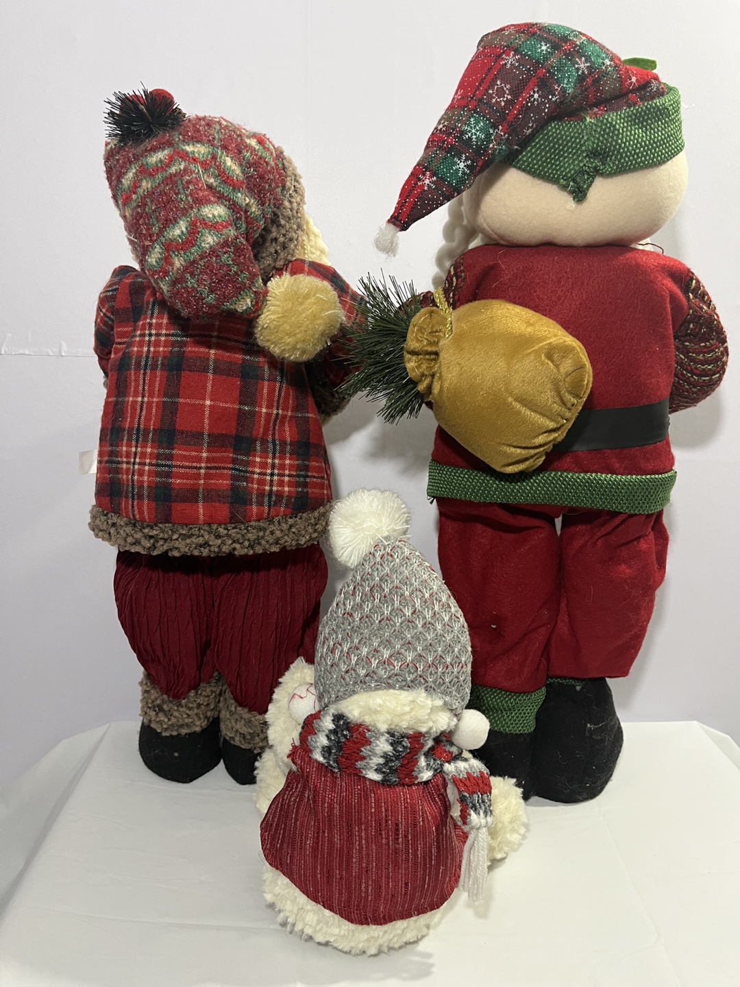 Christmas Santa & Snowman Figurines - photo 3