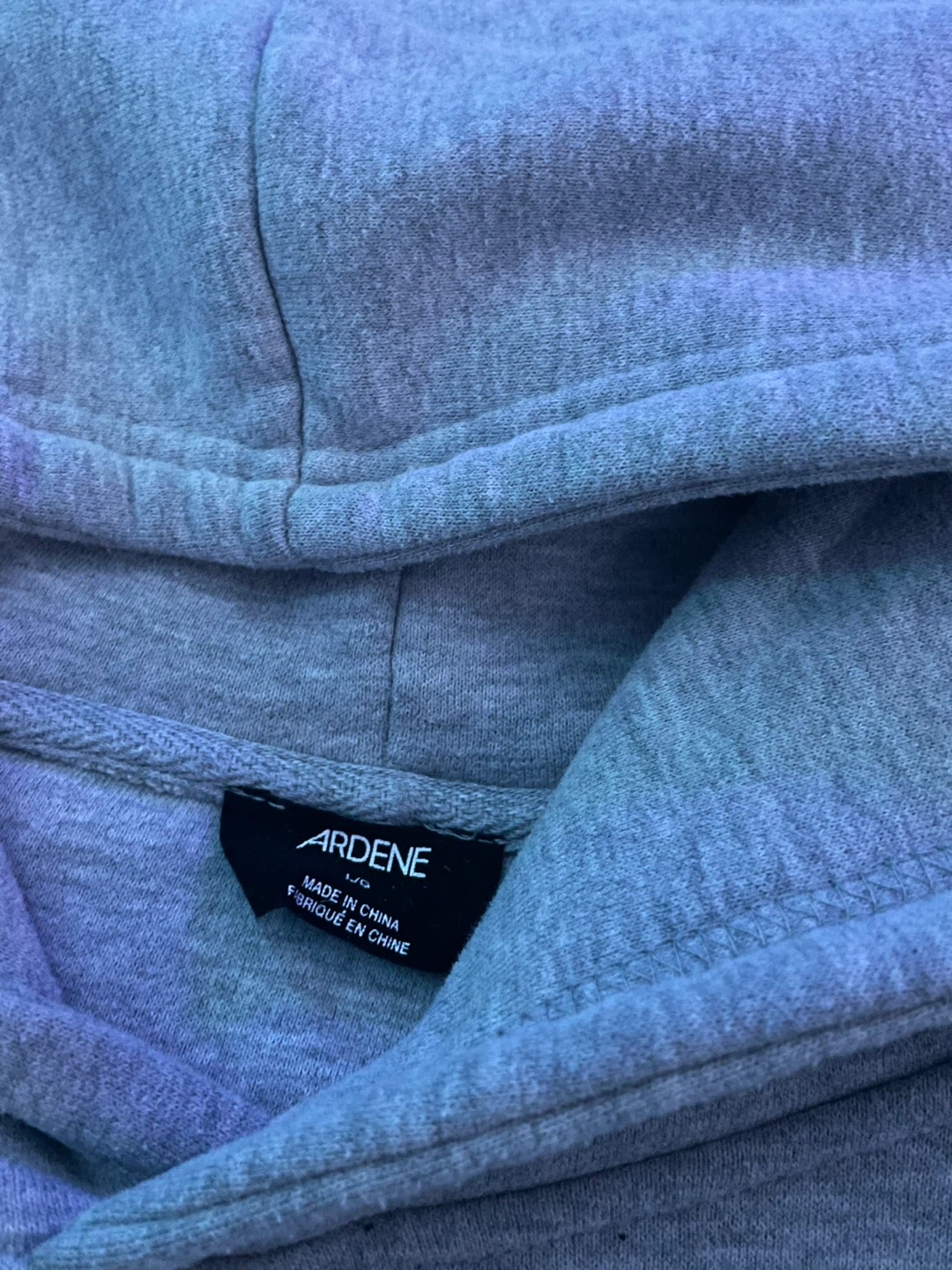 Ardene Grey Hoodie - Size L/G - photo 3