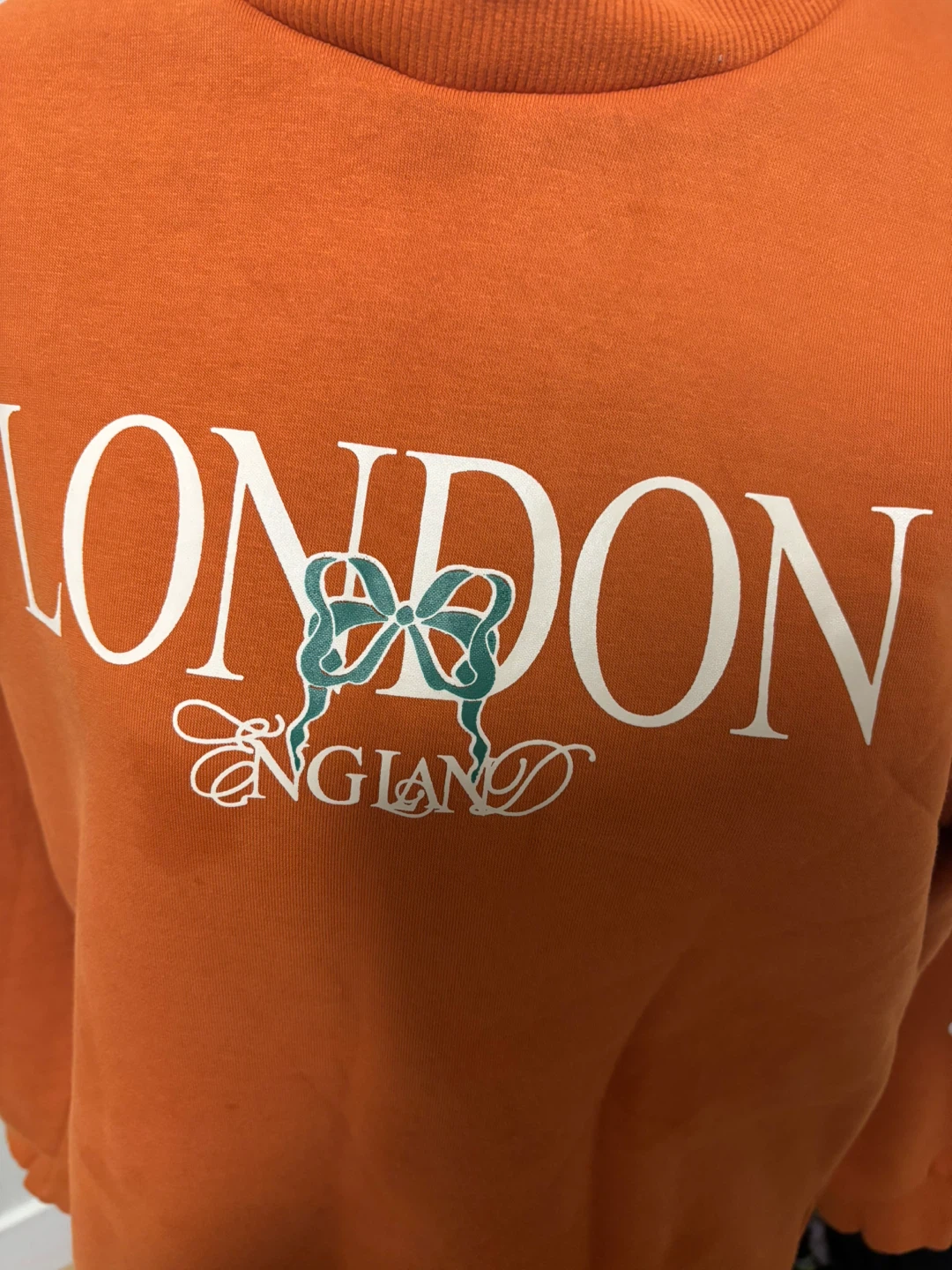 London England Orange tracksuit - photo 3