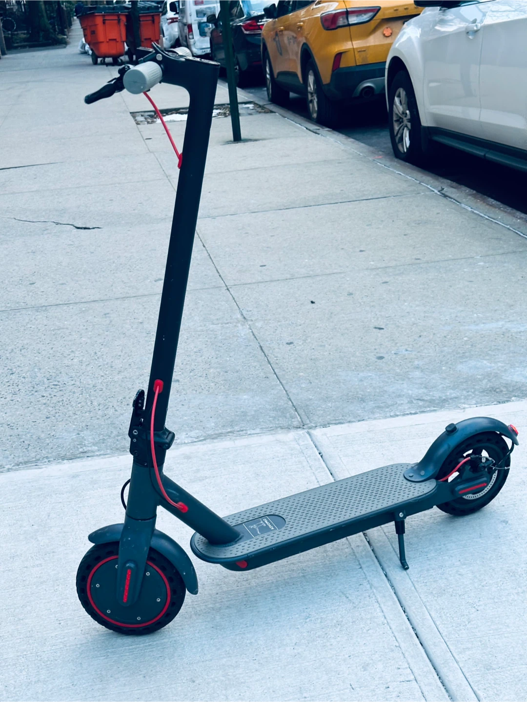 Electric scooter run fast 31 mph