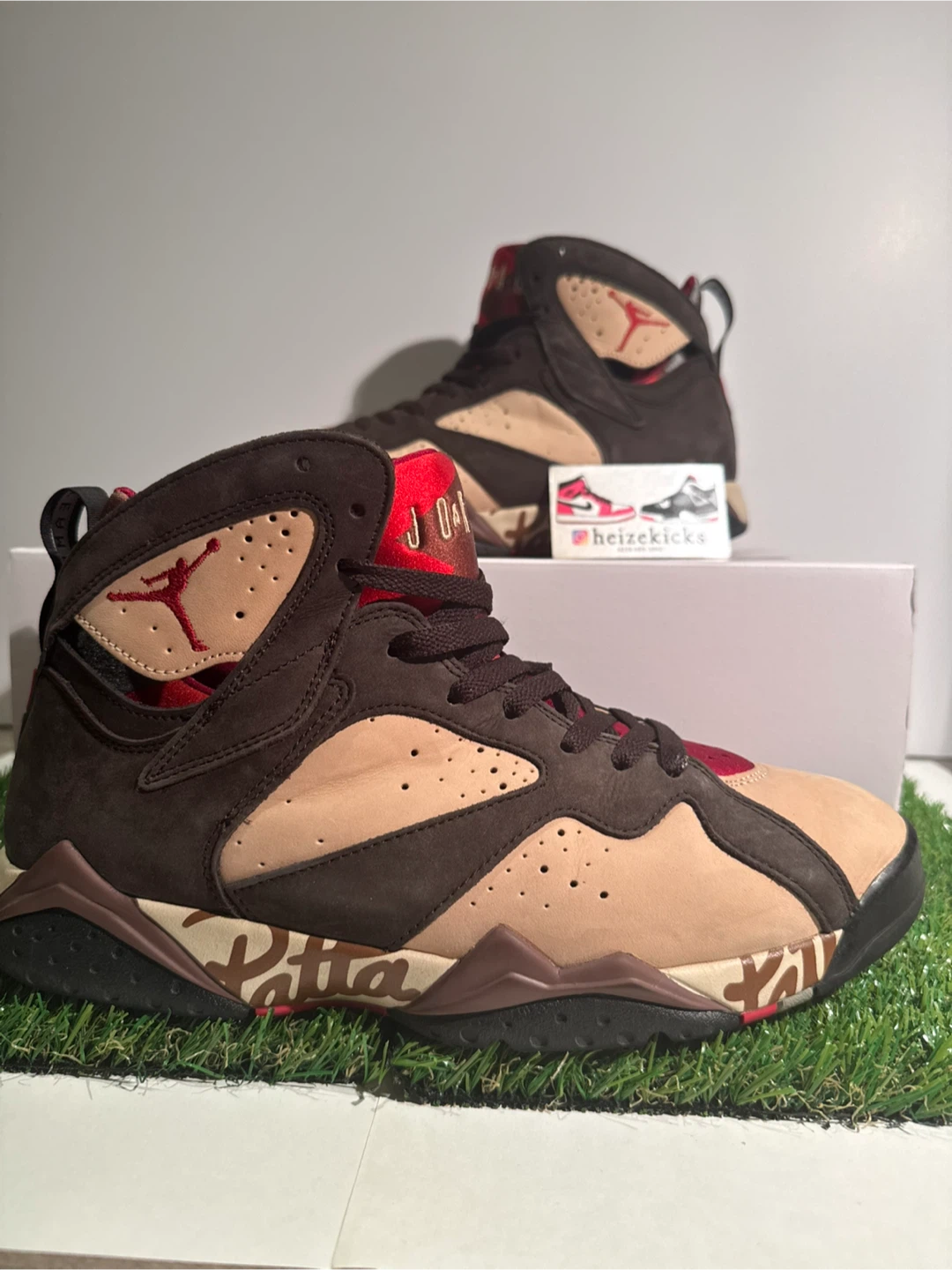 Jordan 7 Patta Shimmer size 10