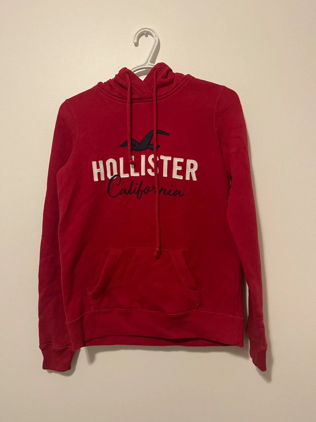 Hollister California Red Hoodie - XS