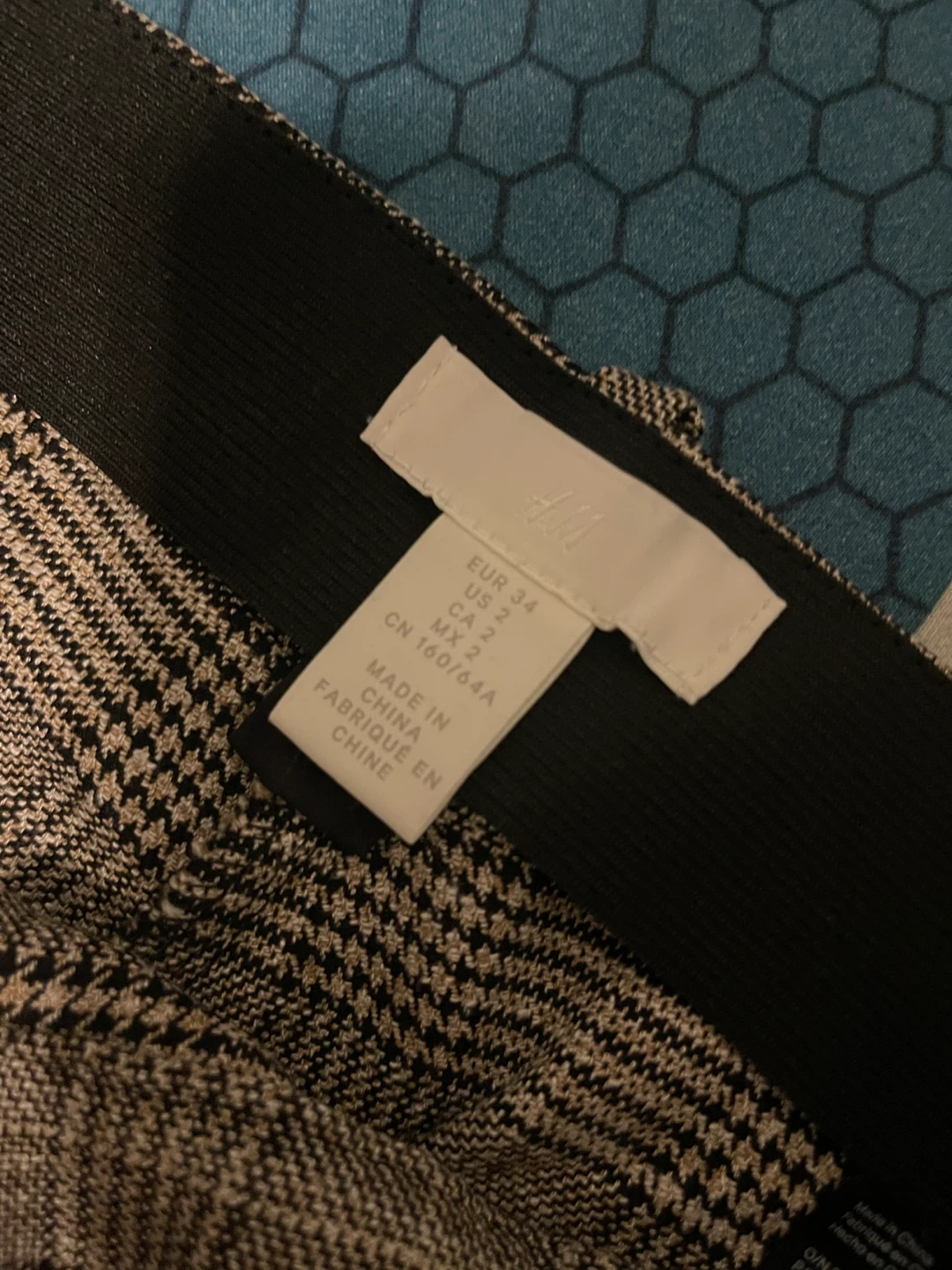 H&M Plaid Trousers - Size US 2