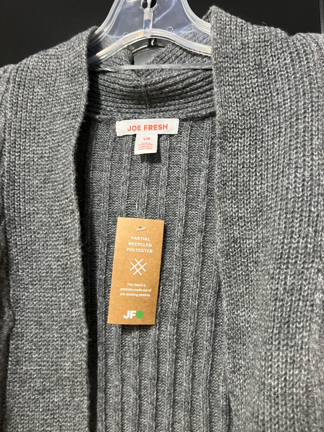 Joe Fresh Grey Knit Cardigan - L/G - photo 3