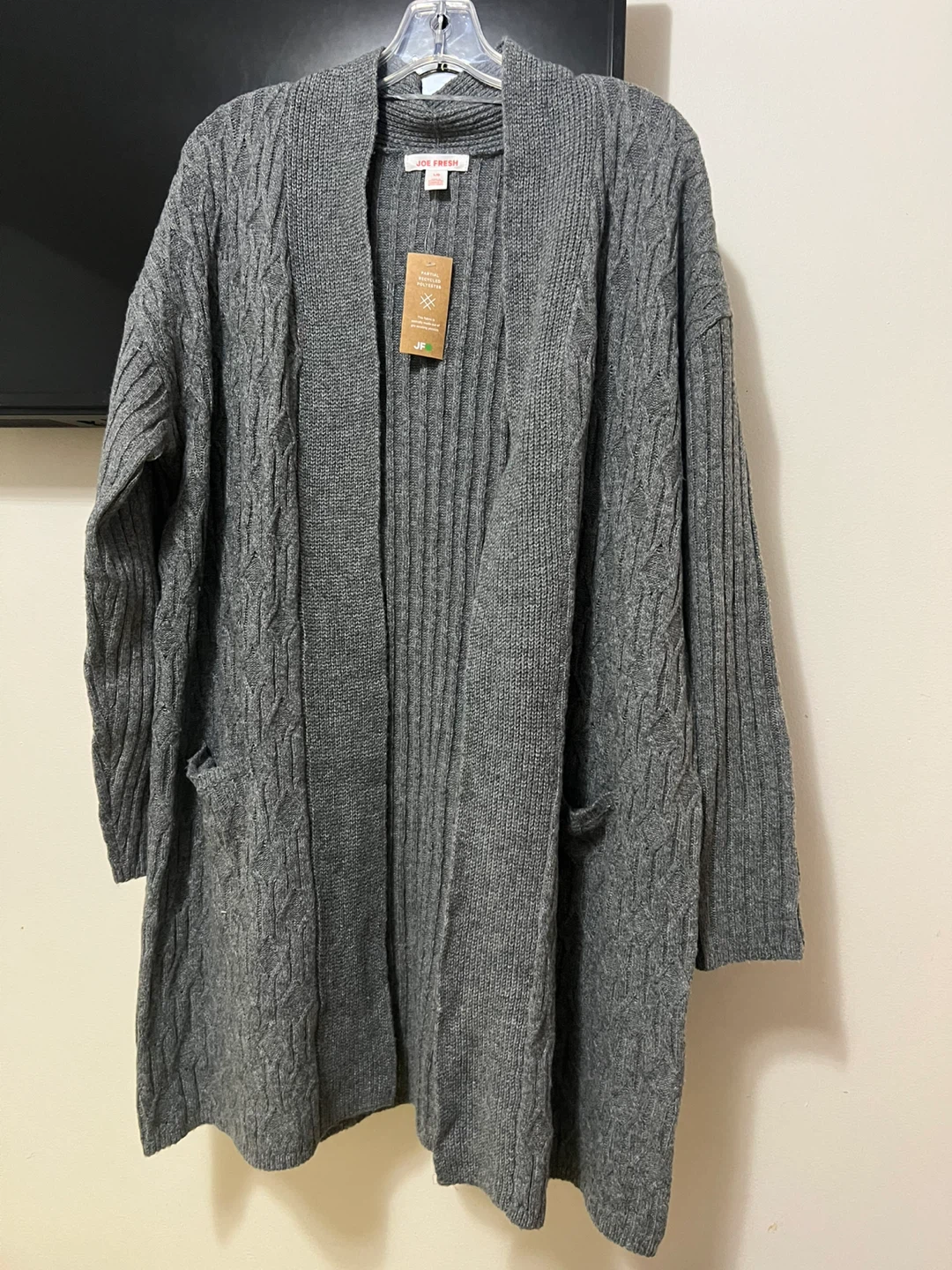 Joe Fresh Grey Knit Cardigan - L/G - photo 2