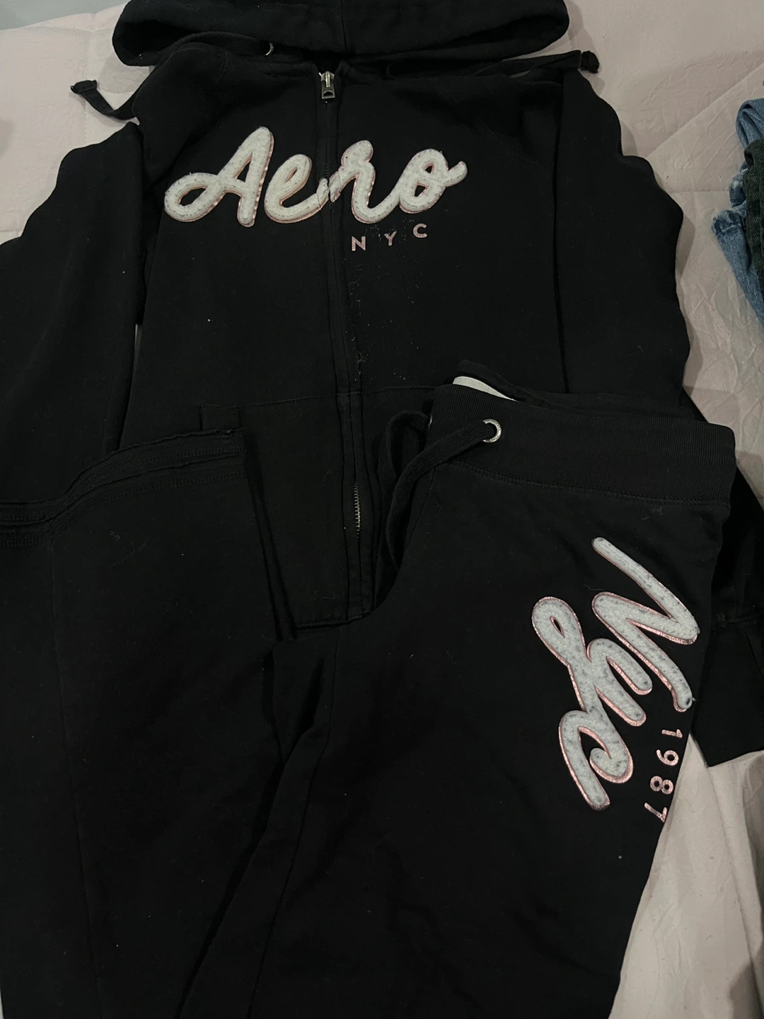 Aéropostale Black Tracksuit Set Size S - photo 2