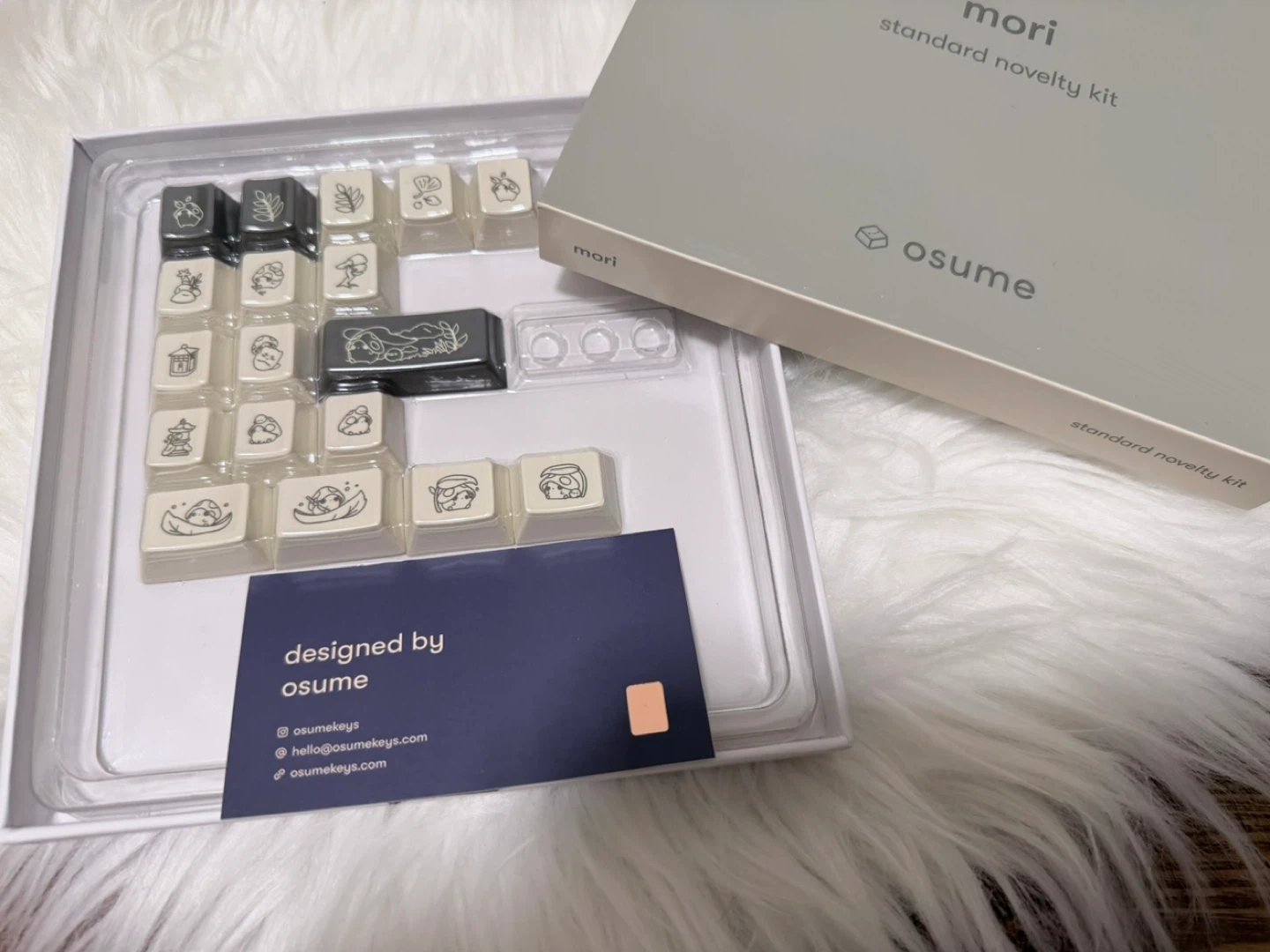 Osume Mori Standard Base & Novelty Keycap Kits - photo 5