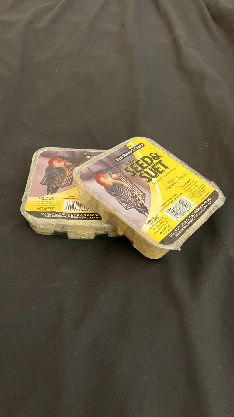 Pair Of Bird Feeder’s Choice 11 Oz. Seed & Suet Cakes - New - photo 2