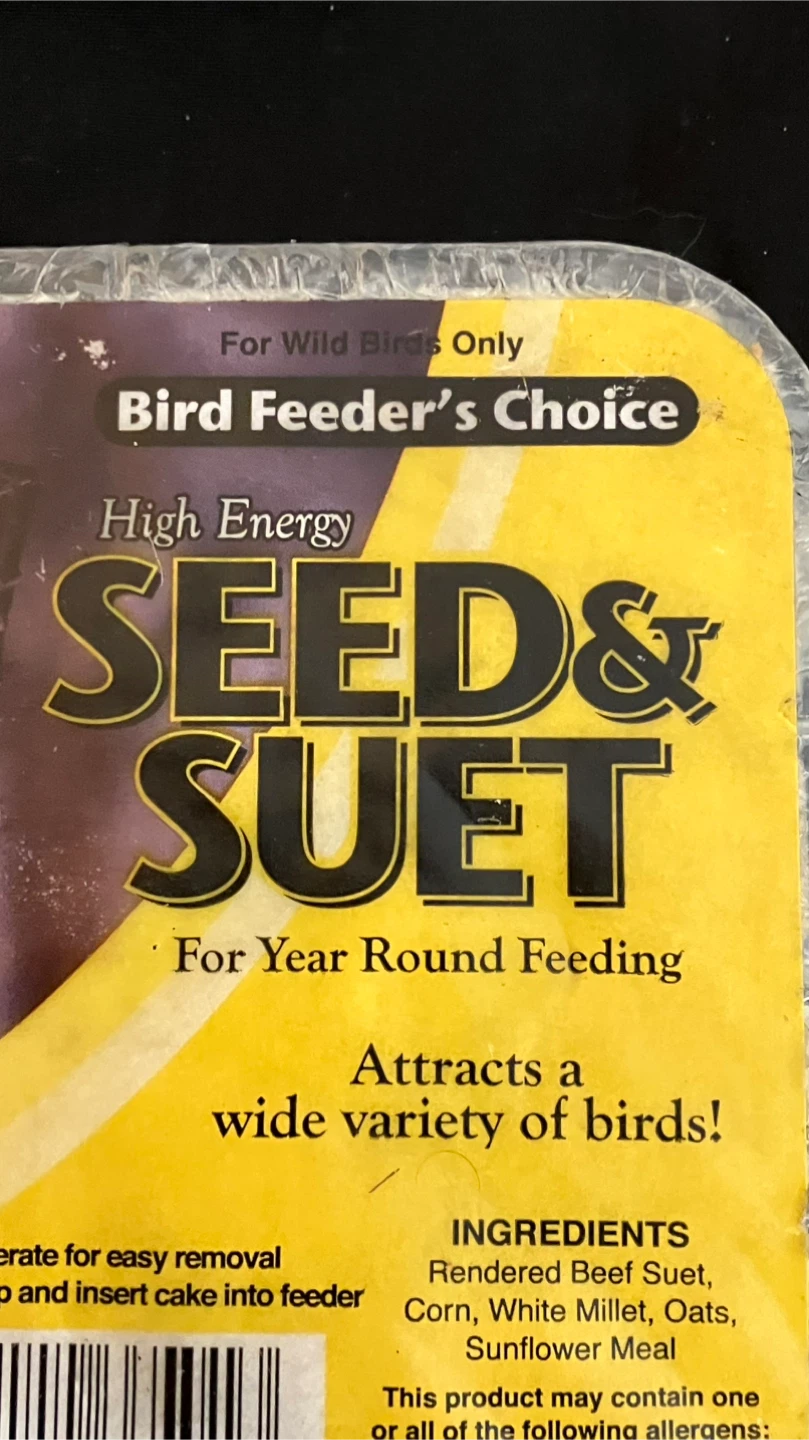 Pair Of Bird Feeder’s Choice 11 Oz. Seed & Suet Cakes - New - photo 3