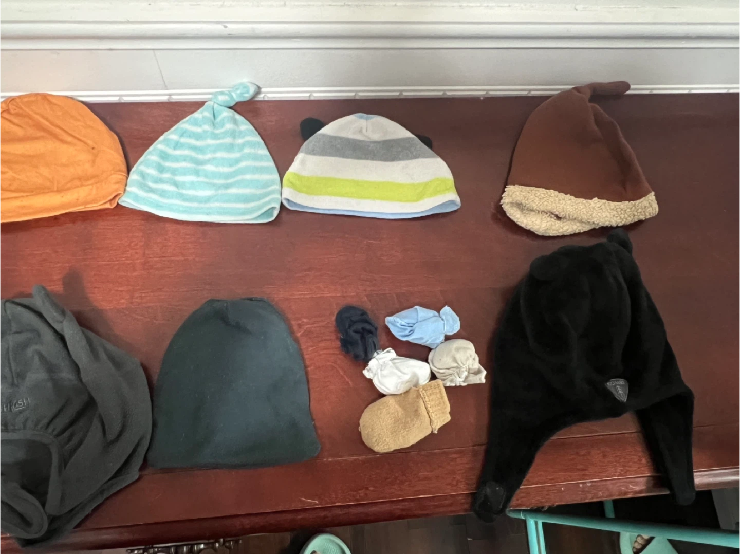 Baby Hats, Bib, Blankets & Underwear Bundle - photo 5