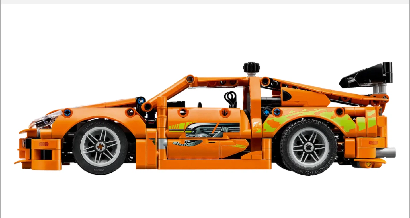 LEGO Technic Fast & Furious Toyota Supra 42104 - photo 2