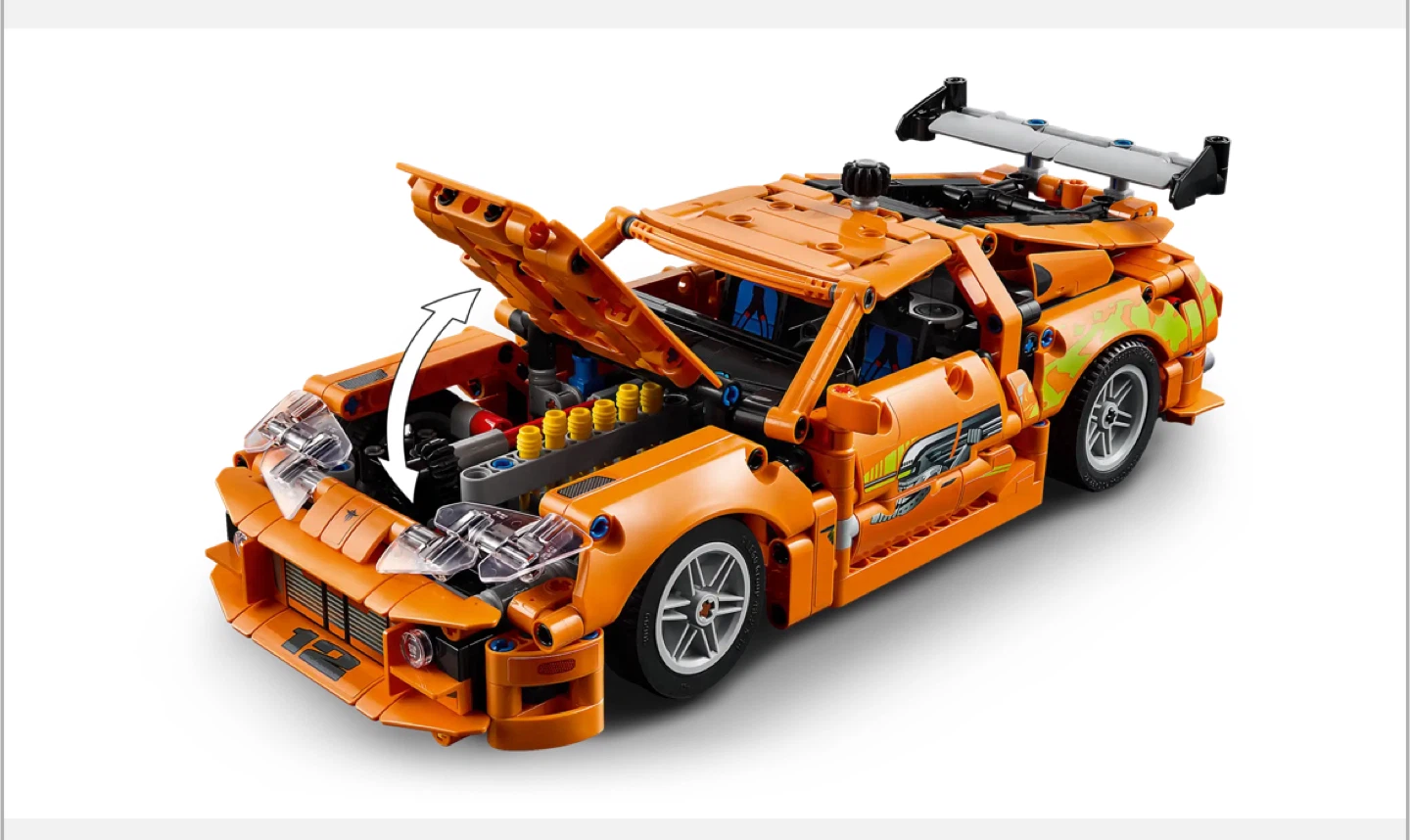 LEGO Technic Fast & Furious Toyota Supra 42104 - photo 5