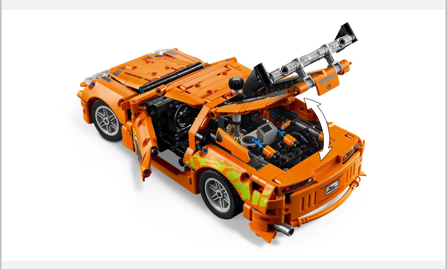 LEGO Technic Fast & Furious Toyota Supra 42104 - photo 4