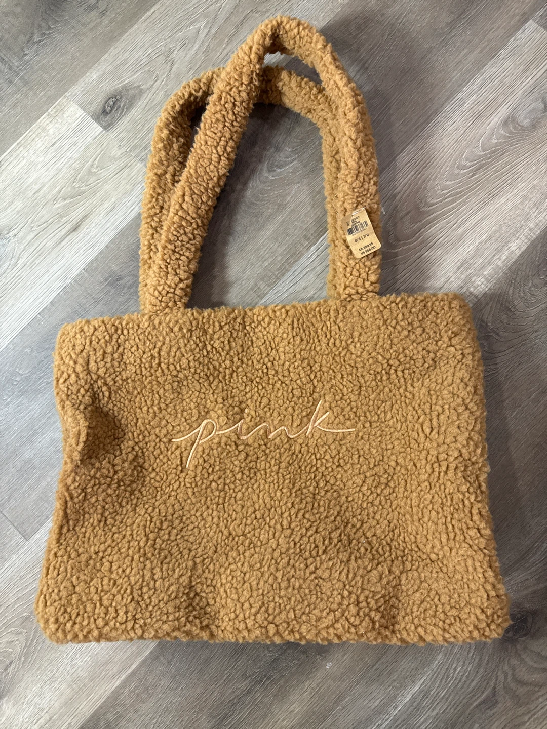 Victoria's Secret PINK Sherpa Tote Bag