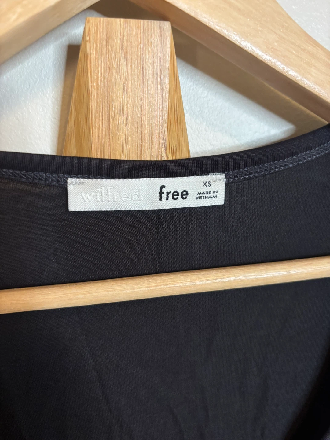 Wilfred Free Black T-Shirt - Size XS - photo 2