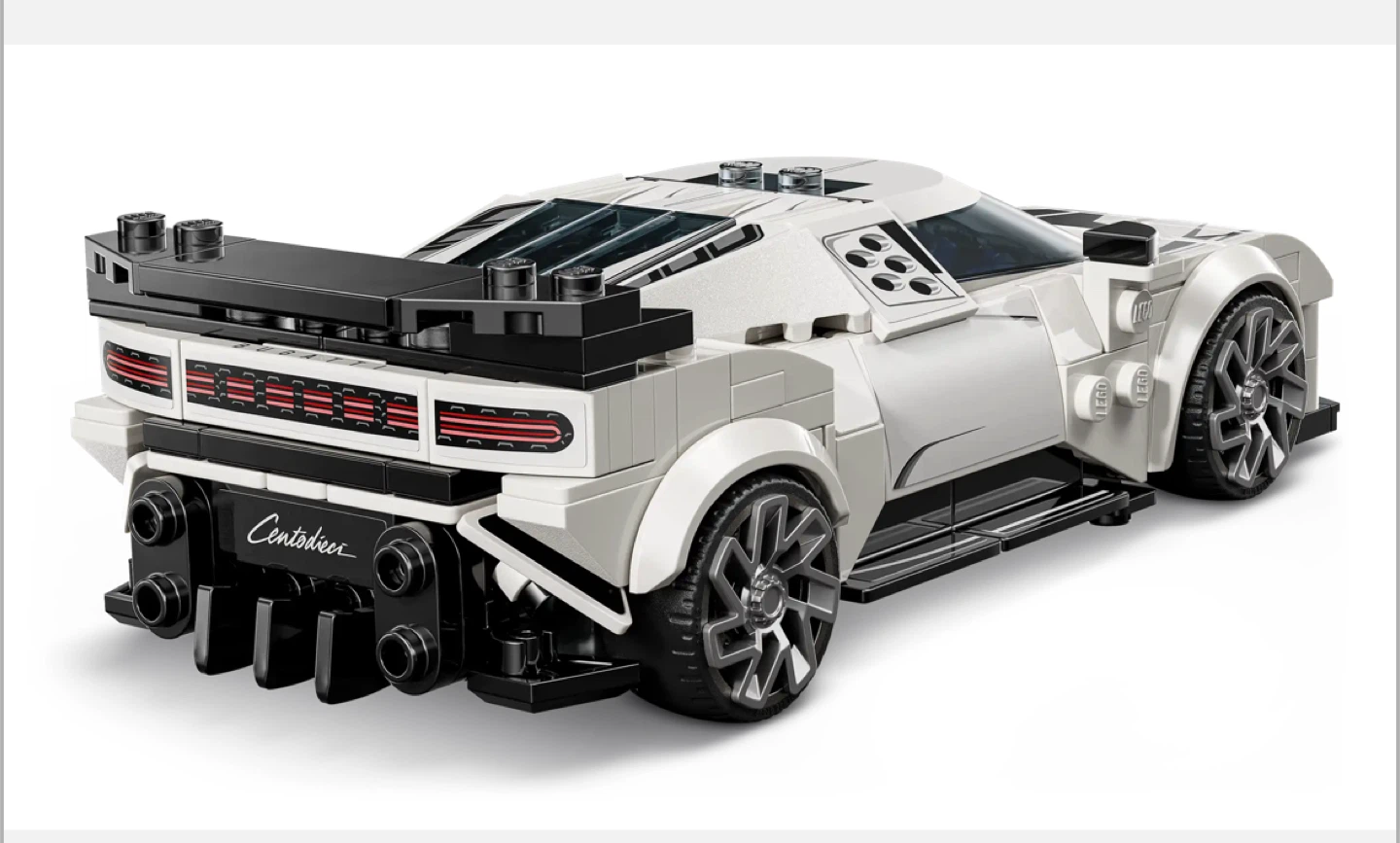 New LEGO Speed Champions Bugatti Centodieci 77240 - photo 4