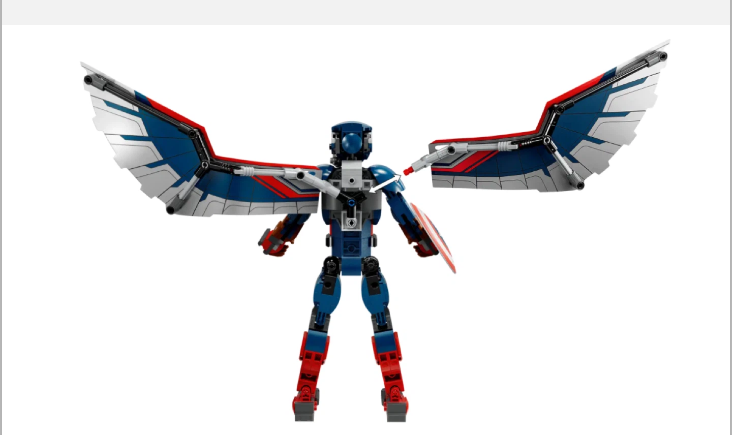 LEGO Marvel Captain America Construction Figure 76296 - photo 4