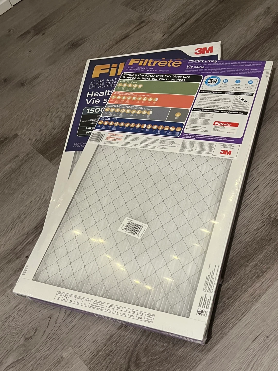 Filtrete 14x25x1 Healthy Living Air Filter - photo 2