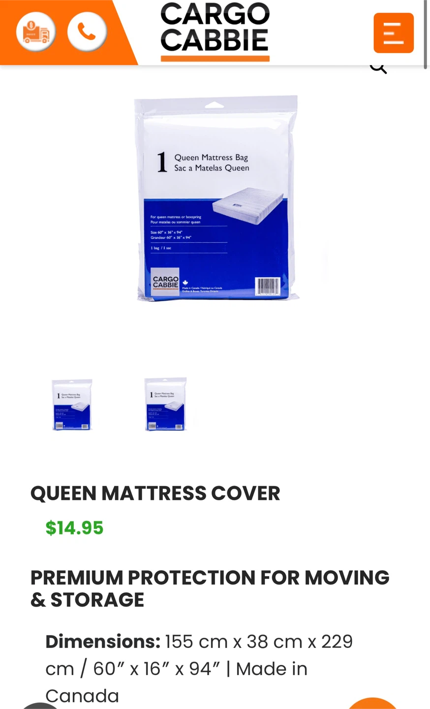 Queen Mattress Bag - New - photo 2