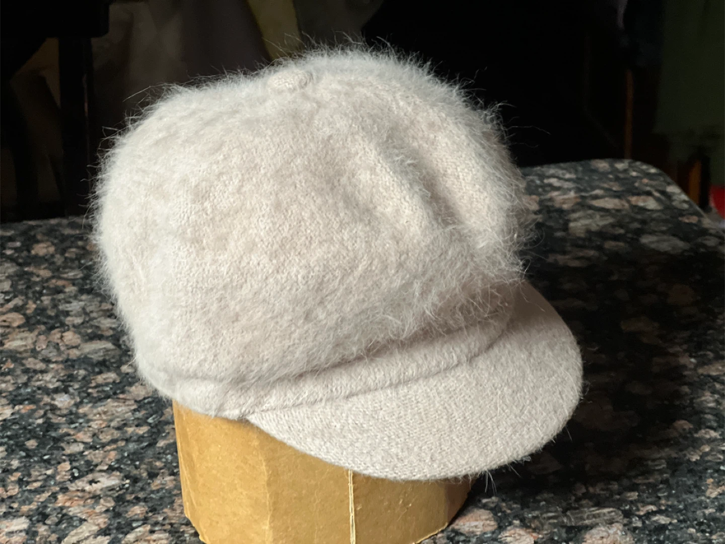 Angora Blend Newsboy Cap