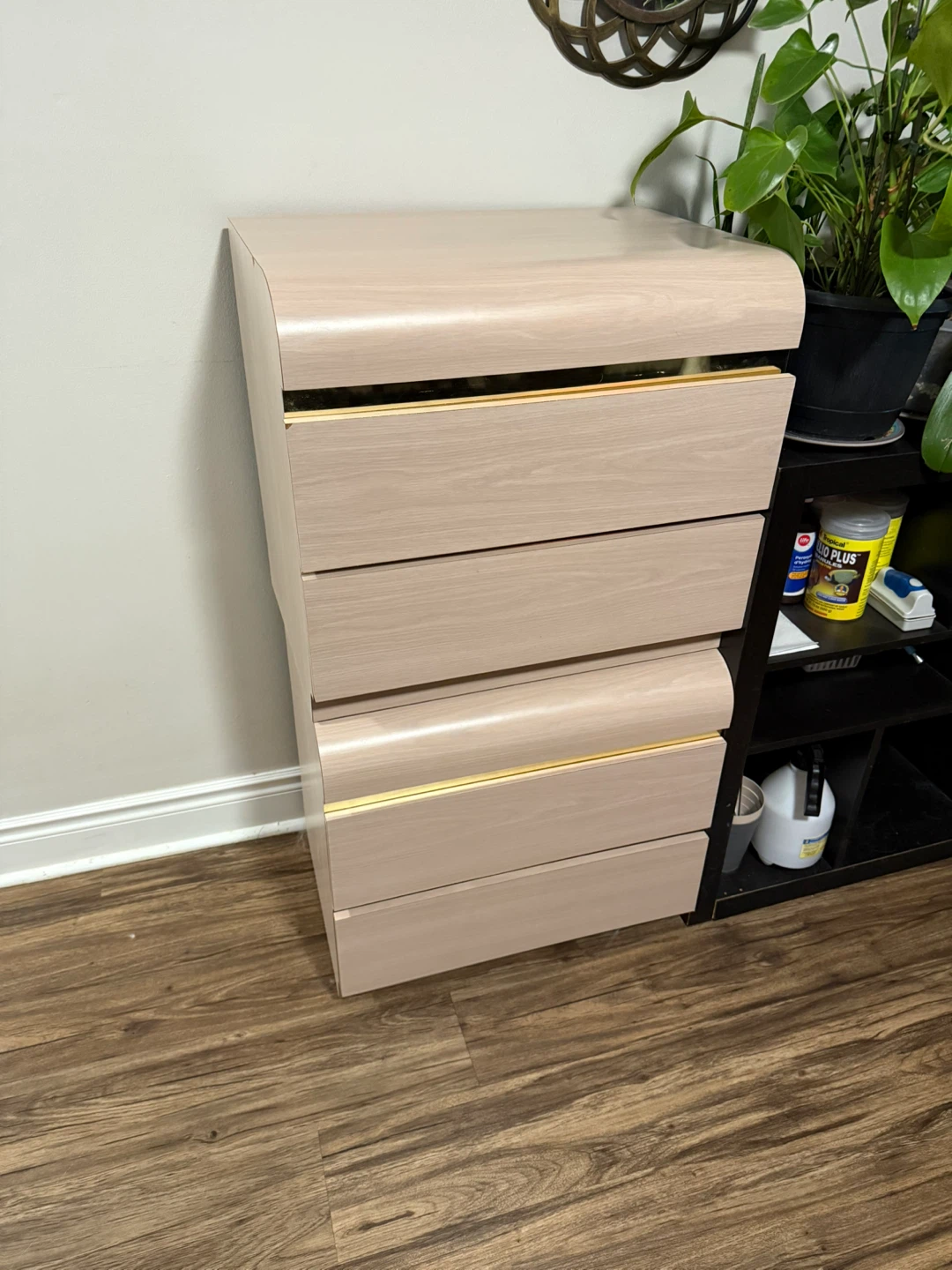 2 Wooden small Dresser