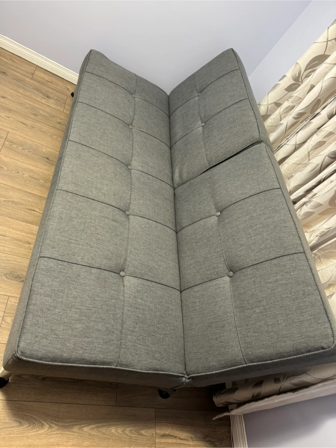 Grey Futon Sofa Bed