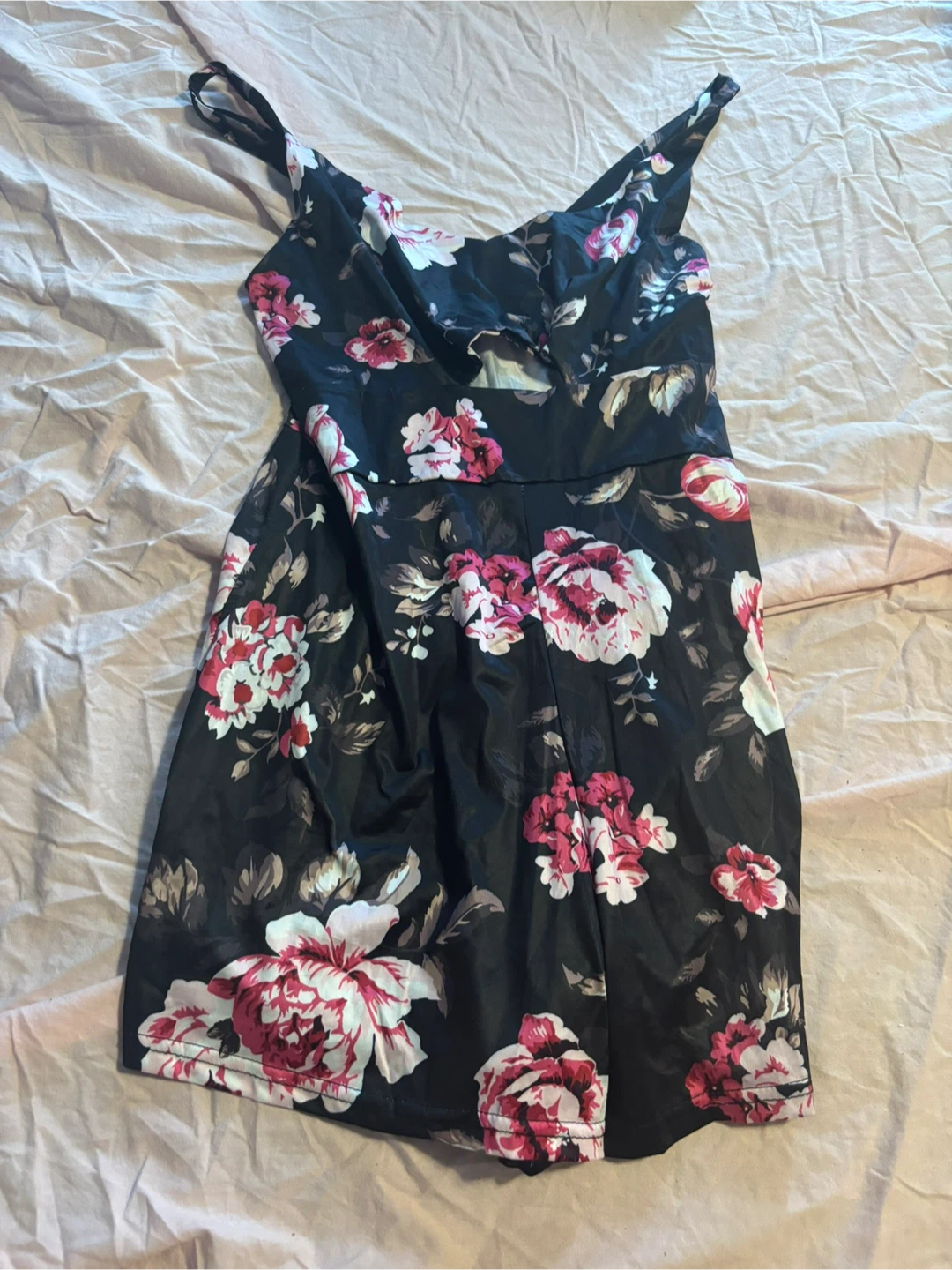 Floral Romper - Size Small