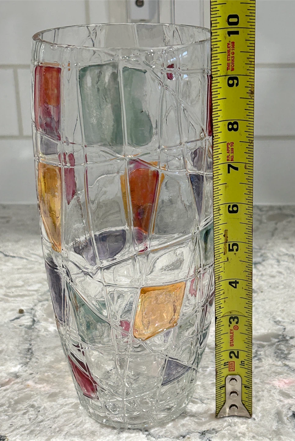 Mosaic Glass Vase - photo 3