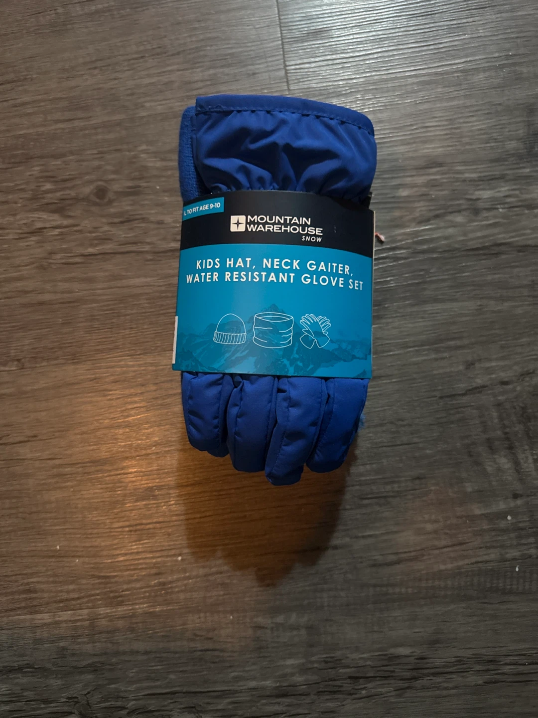 Mountain Warehouse Kids Hat, Neck Gaiter, Glove Set