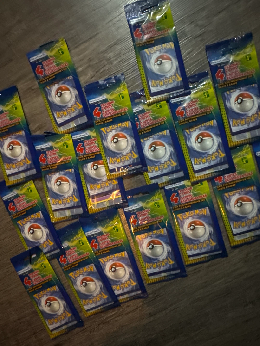Presstine Pokemon Trading Card Packs (4 Cards) - photo 2