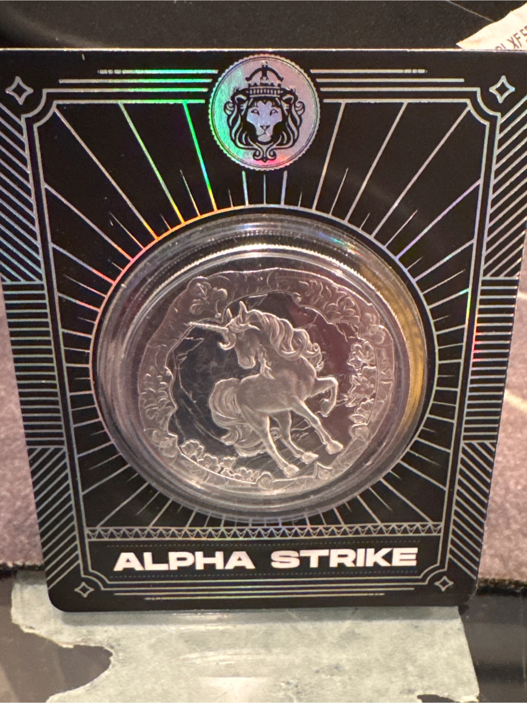 233/499 2024 Unicorn 1oz Silver Scottsdale Mint