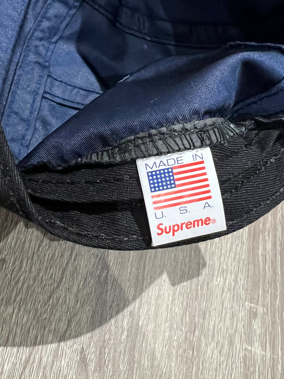 Supreme Camp Cap - Navy - photo 3