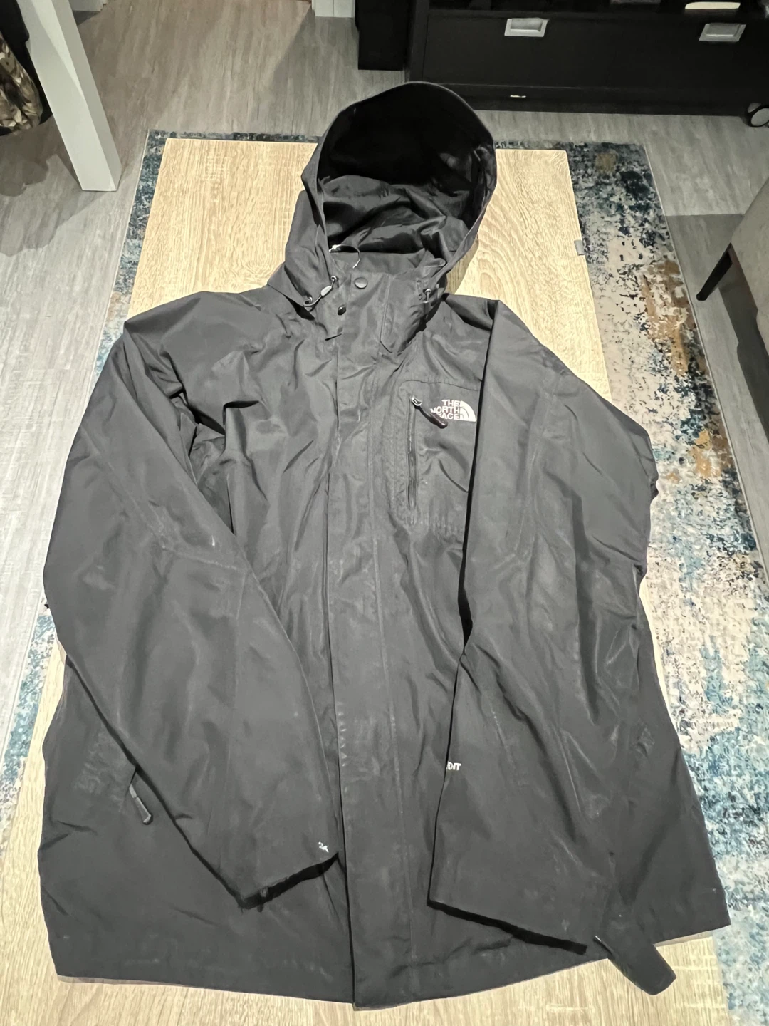 The North Face Black Rain Jacket