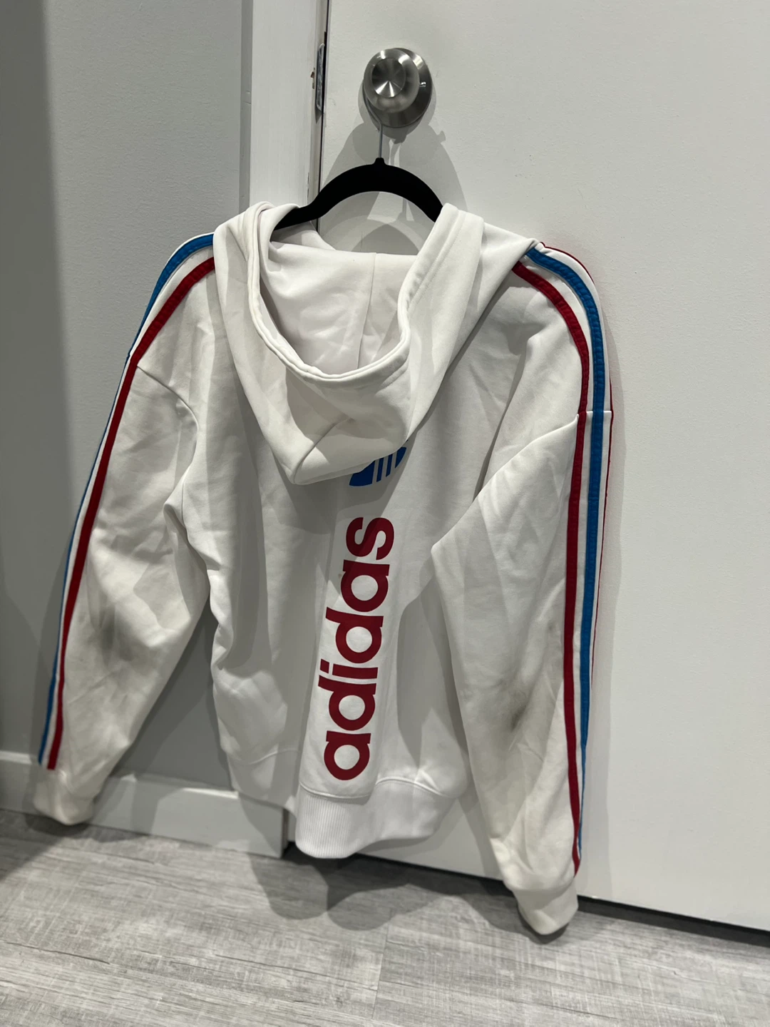 Adidas White Hoodie - photo 2