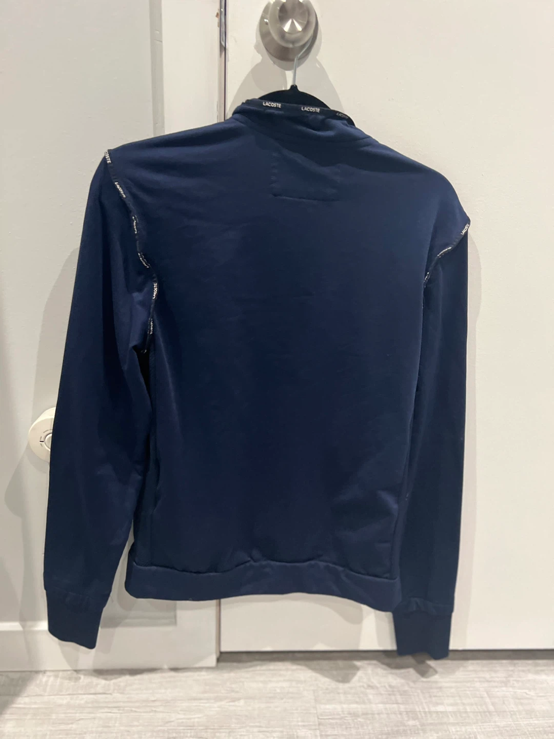 Lacoste Navy Blue Zip-Up Jacket - photo 2