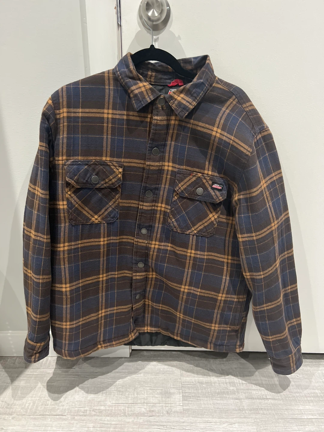 Dickies Flannel Shirt Jacket - Size Large