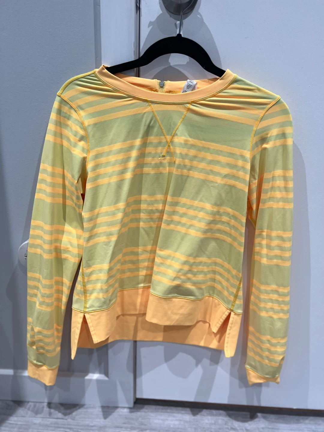 Lululemon Striped Long Sleeve Top