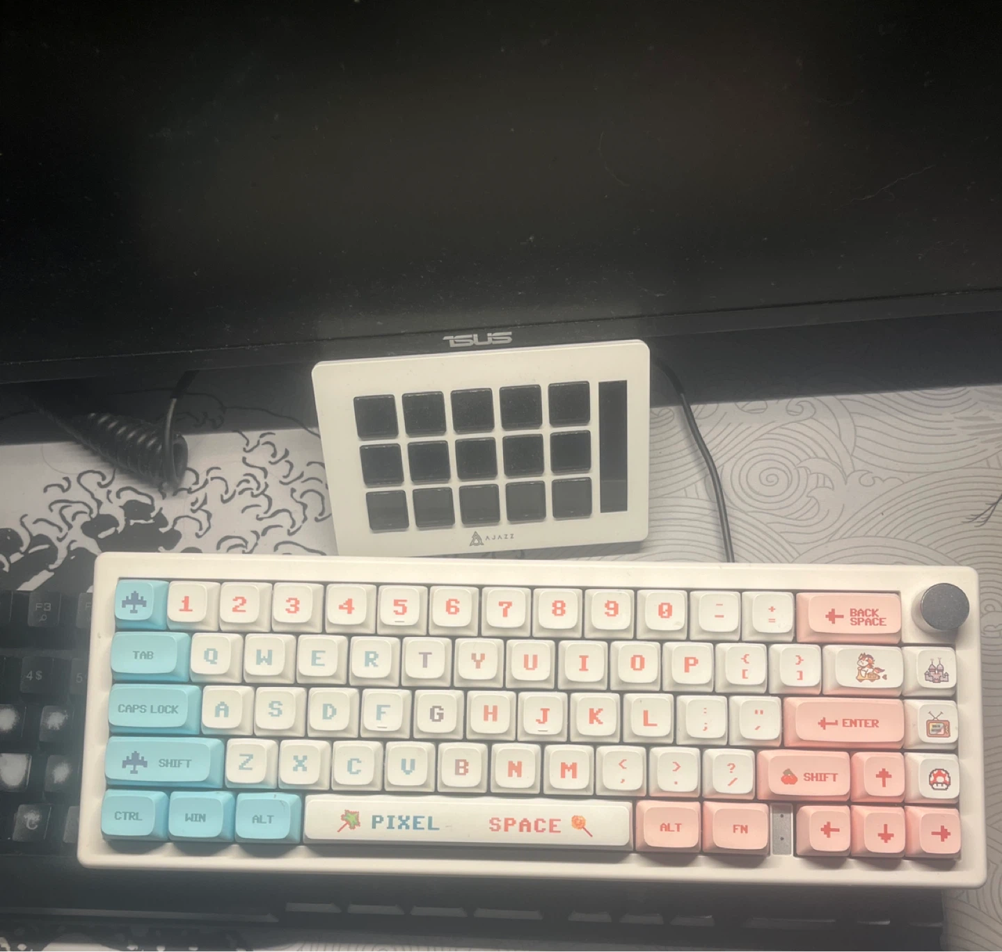 Zuoya gmk67 with custom lubed switches/keycaps