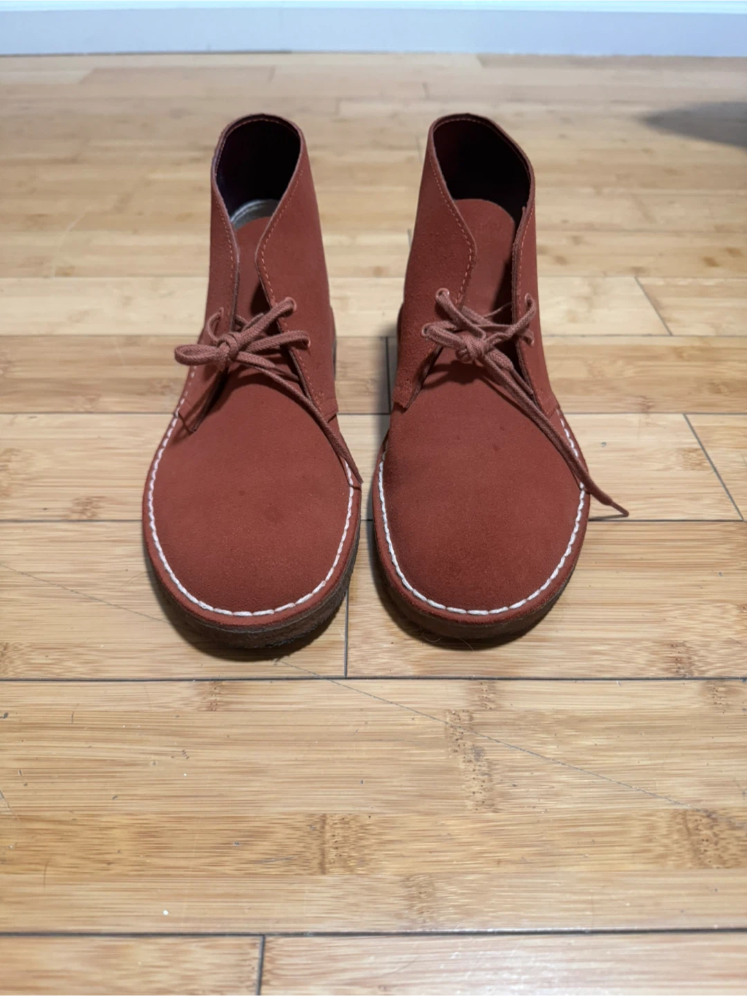 Clarks Originals Desert Boots - Brick Suede