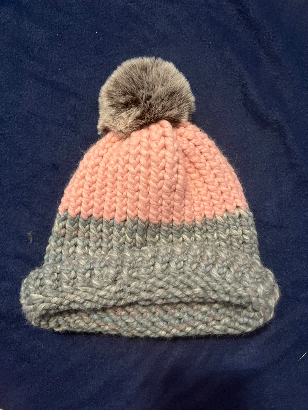 Assorted Knit Beanies - Pink, Grey - photo 3